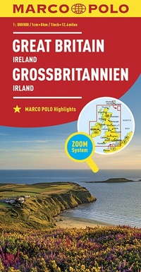 Abbildung von: MARCO POLO Länderkarte Großbritannien, Irland 1:800.000 - MARCO POLO ein Imprint von MAIRDUMONT