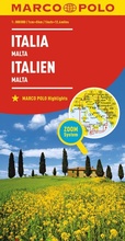 Cover: MARCO POLO L&auml;nderkarte Italien 1:800.000 - MARCO POLO ein Imprint von MAIRDUMONT