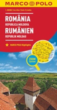 Cover: MARCO POLO L&auml;nderkarte Rum&auml;nien, Republik Moldau 1:800.000 - MARCO POLO ein Imprint von MAIRDUMONT