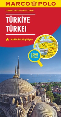 Abbildung von: MARCO POLO Kontinentalkarte Türkei 1:800.000 - MARCO POLO ein Imprint von MAIRDUMONT
