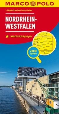 Abbildung von: MARCO POLO Regionalkarte Deutschland 05 Nordrhein-Westfalen 1:200.000 - MARCO POLO ein Imprint von MAIRDUMONT