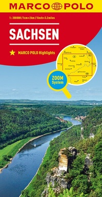 Abbildung von: MARCO POLO Regionalkarte Deutschland 09 Sachsen 1:200.000 - MARCO POLO ein Imprint von MAIRDUMONT