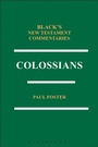 Cover: Colossians BNTC - T.& T.Clark Ltd