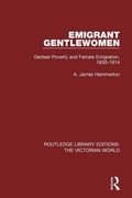 Cover: Emigrant Gentlewomen - Routledge
