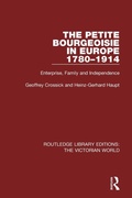 Cover: The Petite Bourgeoisie in Europe 1780-1914 - Routledge