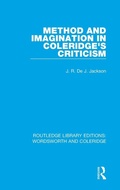 Cover: Method and Imagination in Coleridge's Criticism - Routledge