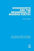 Cover: Wordsworth and Beginnings of Modern Poetry - Routledge