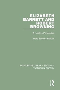 Enlarge image Cover: Elizabeth Barrett and Robert Browning - Routledge