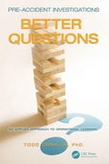Cover: Pre-Accident Investigations - CRC Press