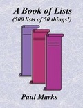 Cover: A Book of Lists (500 Lists of 50 Things!) - New Generation Publishing