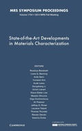 Cover: State-Of-The-Art Developments in Materials Characterization: Volume 1754 - Materials Research Society
