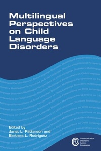 Abbildung von: Multilingual Perspectives on Child Language Disorders - Multilingual Matters