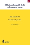 Abbildung von: Het testament - Uitgeverij Larcier