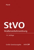 Cover: Stra&szlig;enverkehrsordnung - Manz