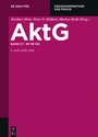 Cover: Aktiengesetz / §§ 118-130 - De Gruyter