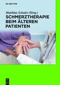 Cover: Schmerztherapie beim &auml;lteren Patienten - De Gruyter