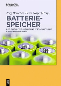 Abbildung von: Batteriespeicher - De Gruyter Oldenbourg
