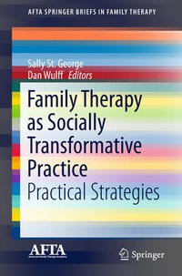 Enlarge image Cover: Family Therapy as Socially Transformative Practice - Springer