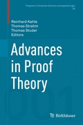 Cover: Advances in Proof Theory - Birkh&auml;user