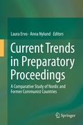 Abbildung von: Current Trends in Preparatory Proceedings - Springer