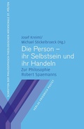 Cover: Die Person - ihr Selbstsein und ihr Handeln - Pustet, F