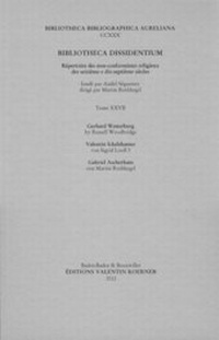 Abbildung von: Bibliotheca Dissidentium XXVII - Koerner, Valentin
