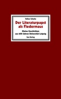 Cover: Der Literaturpapst als Fledermaus - Sax-Verlag