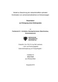 Cover: Modell zur Berechnung der volkswirtschaftlichen optimalen Kombination von L&auml;rmschutzma&szlig;nahmen an Schienenwegen - Westarp BookOnDemand