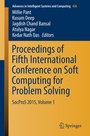 Cover: Proceedings of Fifth International Conference on Soft Computing for Problem Solving - Springer