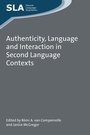 Cover: Authenticity, Language and Interaction in Second Language Contexts - Multilingual Matters