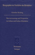 Cover: Bauvermessung und Proportionen im fr&uuml;hen und hohen Mittelalter - Hiersemann, A