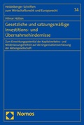 Abbildung von: Gesetzliche und satzungsmäßige Investitions- und Übernahmehindernisse - Nomos