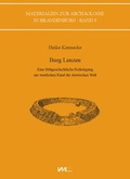 Cover: Burg Lenzen - VML Vlg Marie Leidorf