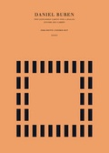 Cover: Daniel Buren. Two Exploded Cabins for a Dialog. Encore des carr&eacute;s - Koelen, D
