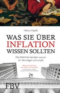 Cover: Was Sie &uuml;ber Inflation wissen sollten - FinanzBuch Verlag