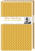 Cover: &Uuml;ber die Anst&auml;ndigkeit - Metroverlag