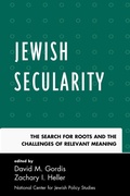Cover: Jewish Secularity - University Press of America