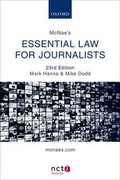 Cover: McNae's Essential Law for Journalists - Oxford University Press