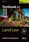Cover: Textbook on Land Law - Oxford University Press