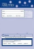 Cover: Verbal Abilities Test 8-13 Pk10: Test 8-13 - Hodder Education
