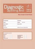Cover: Diagnostic Spelling Tests: Test 2, Form B (Pk10) - Hodder Education