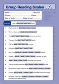 Cover: Group Reading Scales Test 1 (Primary) Form A - Hodder Education