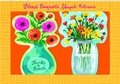 Cover: Floral Bouquet Shaped Notecards - Galison