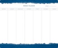 Cover: Indigo Desk Pad - Galison