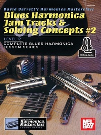 Abbildung von: Blues Harmonica Jam Tracks & Soloing Concepts - Mel Bay Publications,U.S.