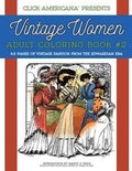Cover: Vintage Women: Adult Coloring Book #2 - Synchronista LLC