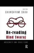 Cover: Re-reading Hind Swaraj - Routledge India