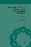 Cover: Writings of Shaker Apostates and Anti-Shakers, 1782-1850 Vol 3 - Routledge