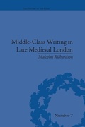 Cover: Middle-Class Writing in Late Medieval London - Routledge