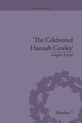 Cover: The Celebrated Hannah Cowley - Routledge